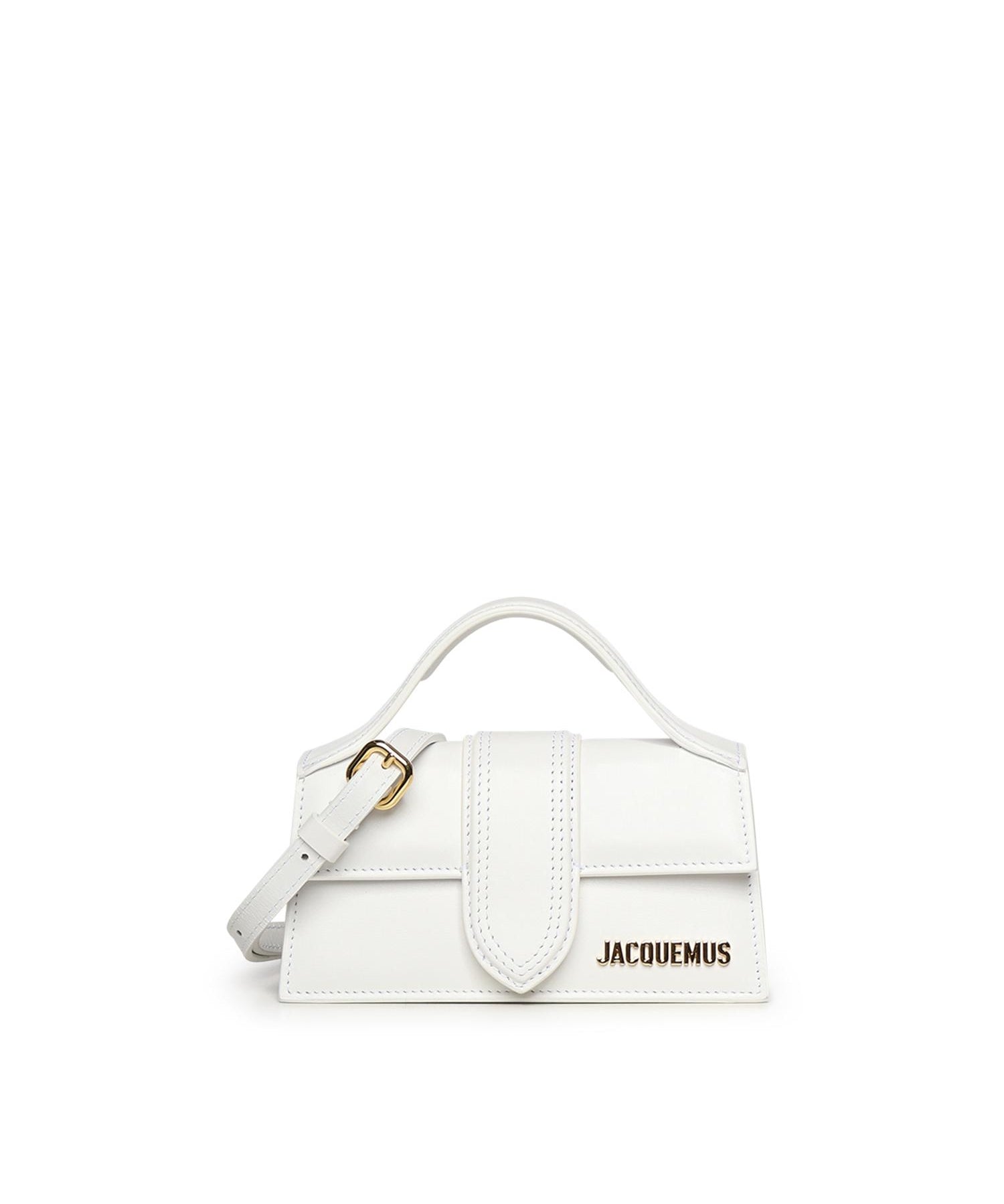 Borsa Le Bambino in pelle con logo BAW00006BC01C01 100 JACQUEMUS 