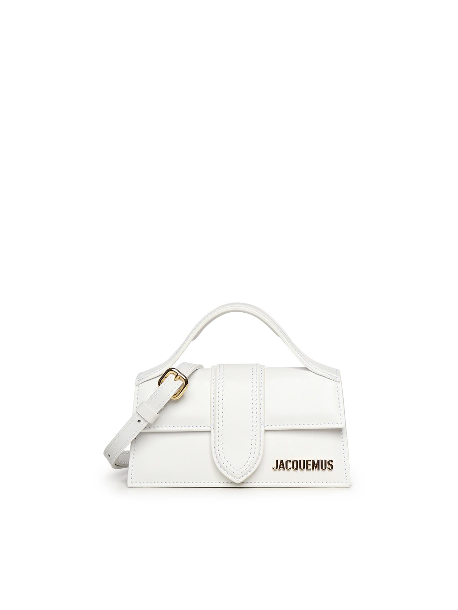 Borsa Le Bambino in pelle con logo BAW00006BC01C01 100 JACQUEMUS 