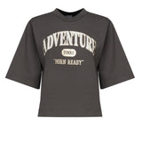 T-shirt crop con logo 104604 A2CSI63 PINKO 