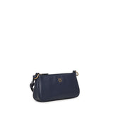 Borsa a tracolla Mini Half Moon Baguette in pelle 105069 A0QOG08Q PINKO 