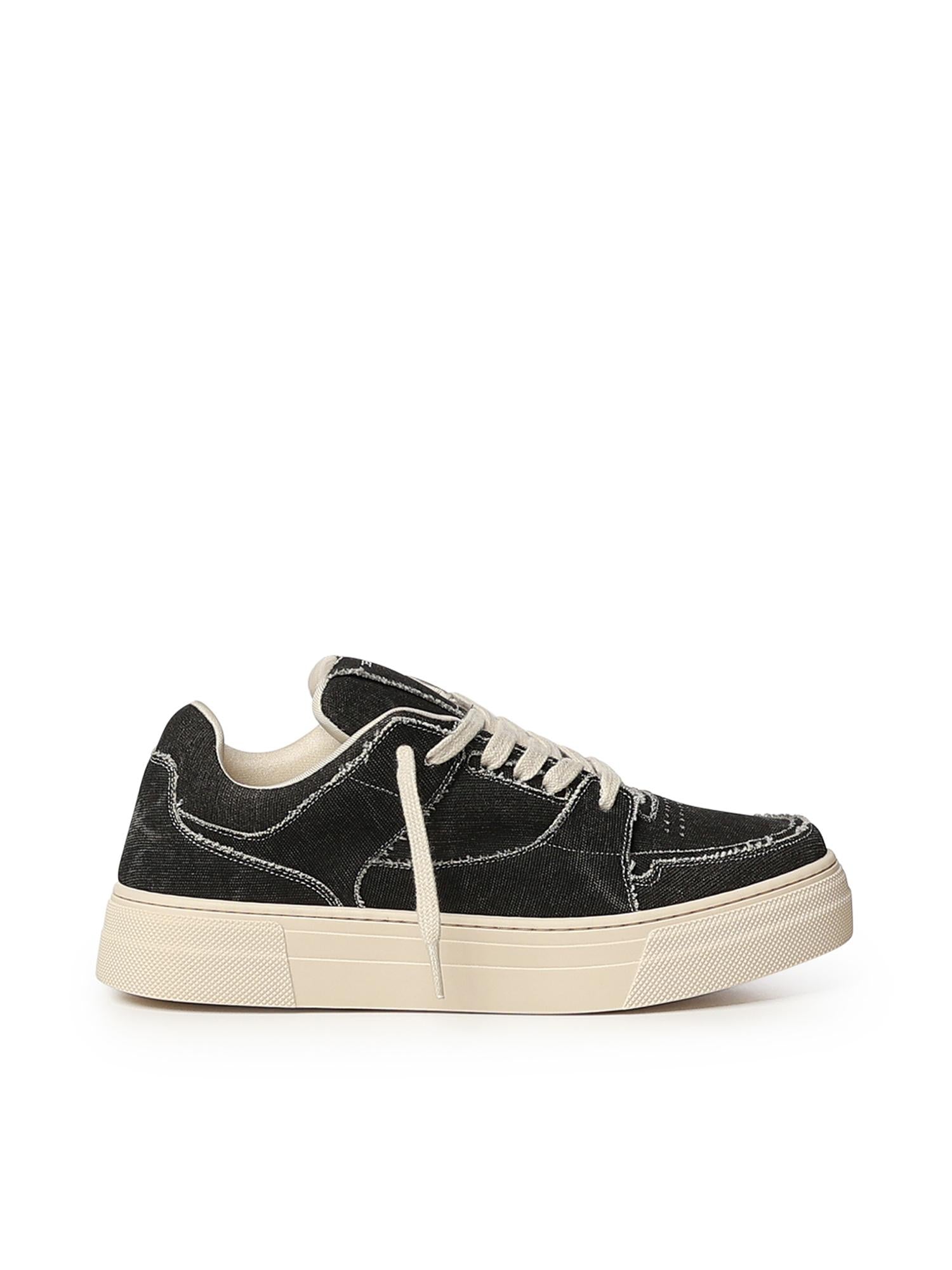 Sneakers 592 in canvas 592 NERO DEMNA 