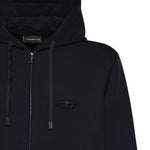 Felpa in double jersey con logo EM004538 AF10013UB118 EMPORIO ARMANI 