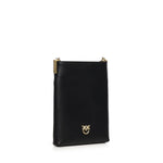 Borsa a tracolla con logo 105352 A0QOZ99V PINKO 