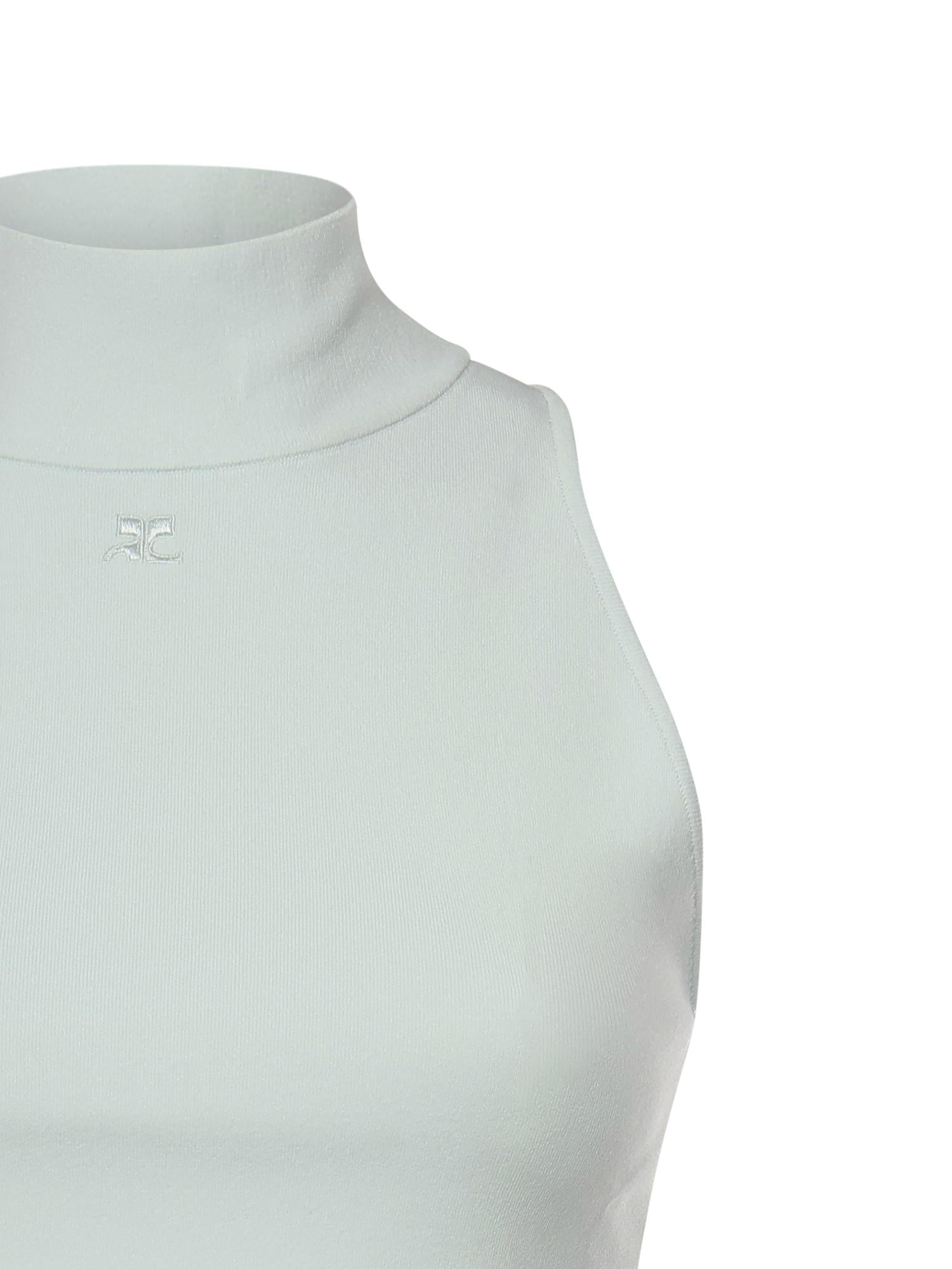 Top Heritage in maglia 126MT0480FI0063 7038 COURREGES 
