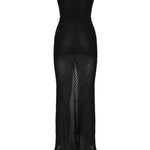 Vestito lungo Fae 255610 BLACK CHARO RUIZ 