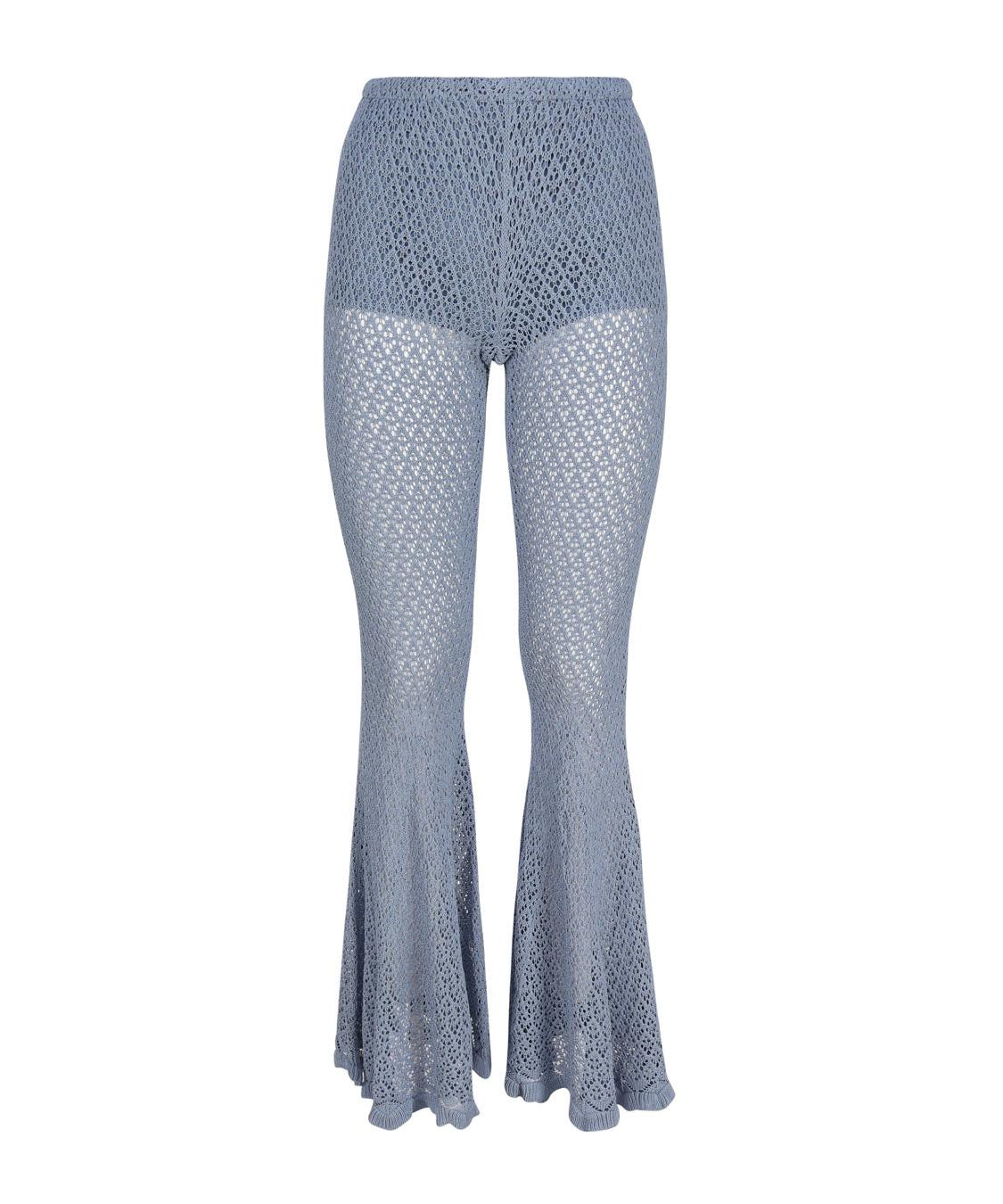 Pantaloni svasati all'uncinetto<BR/> 4P002A -N0946 BLUMARINE 