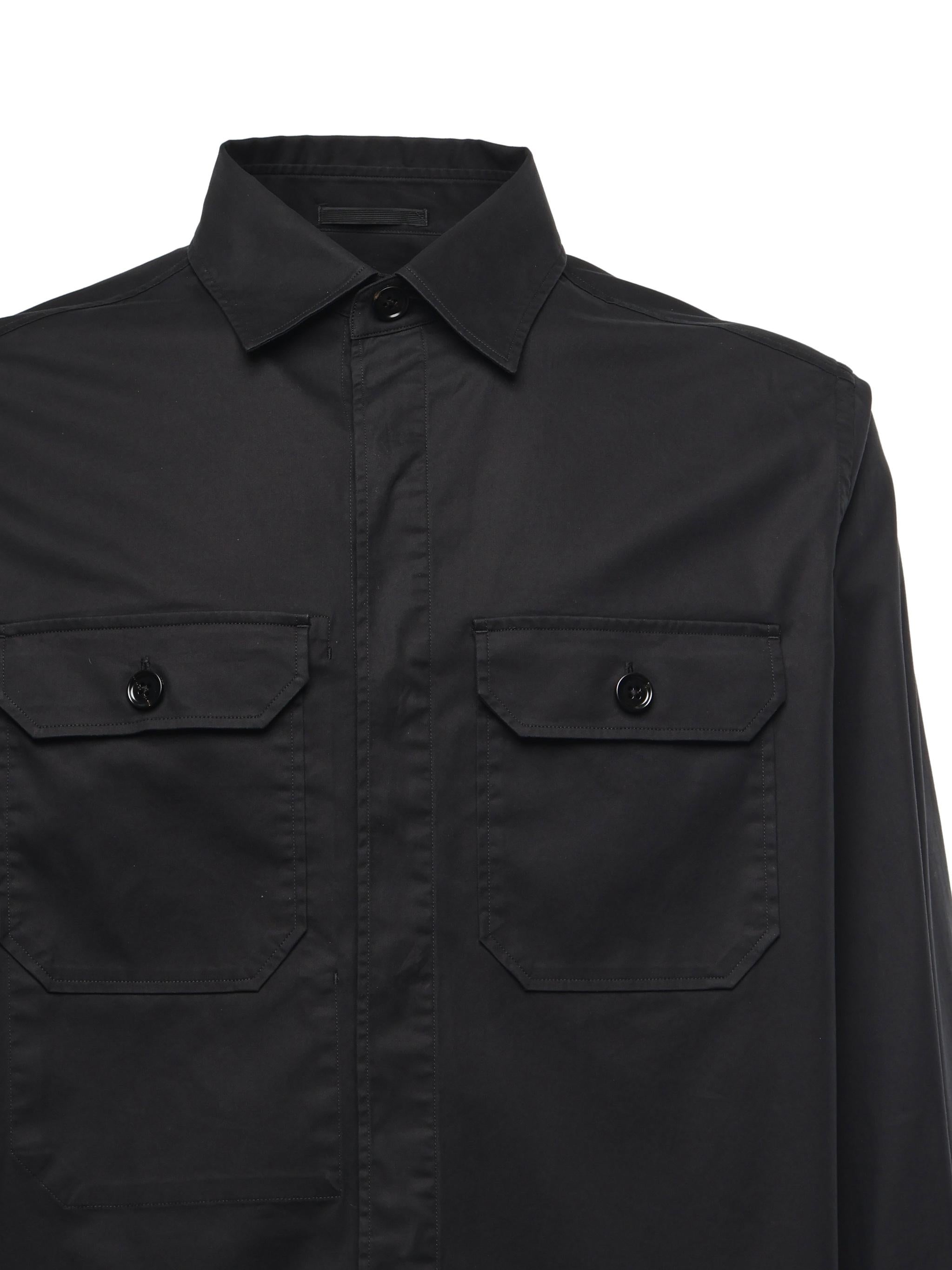 Camicia in misto cotone UFV16A9 SOT8B990001 ZEGNA 