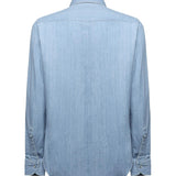 Camicia in denim di cotone 13050 2 BORRIELLO NAPOLI 