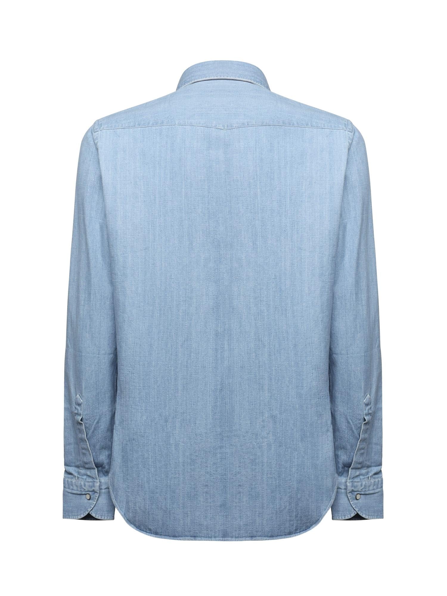 Camicia in denim di cotone 13050 2 BORRIELLO NAPOLI 