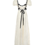 Abito lungo in pizzo CD3967 CREAM FOR LOVE & LEMONS 