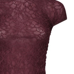 Maglia aderente in pizzo 105228 A2M5R62 PINKO 