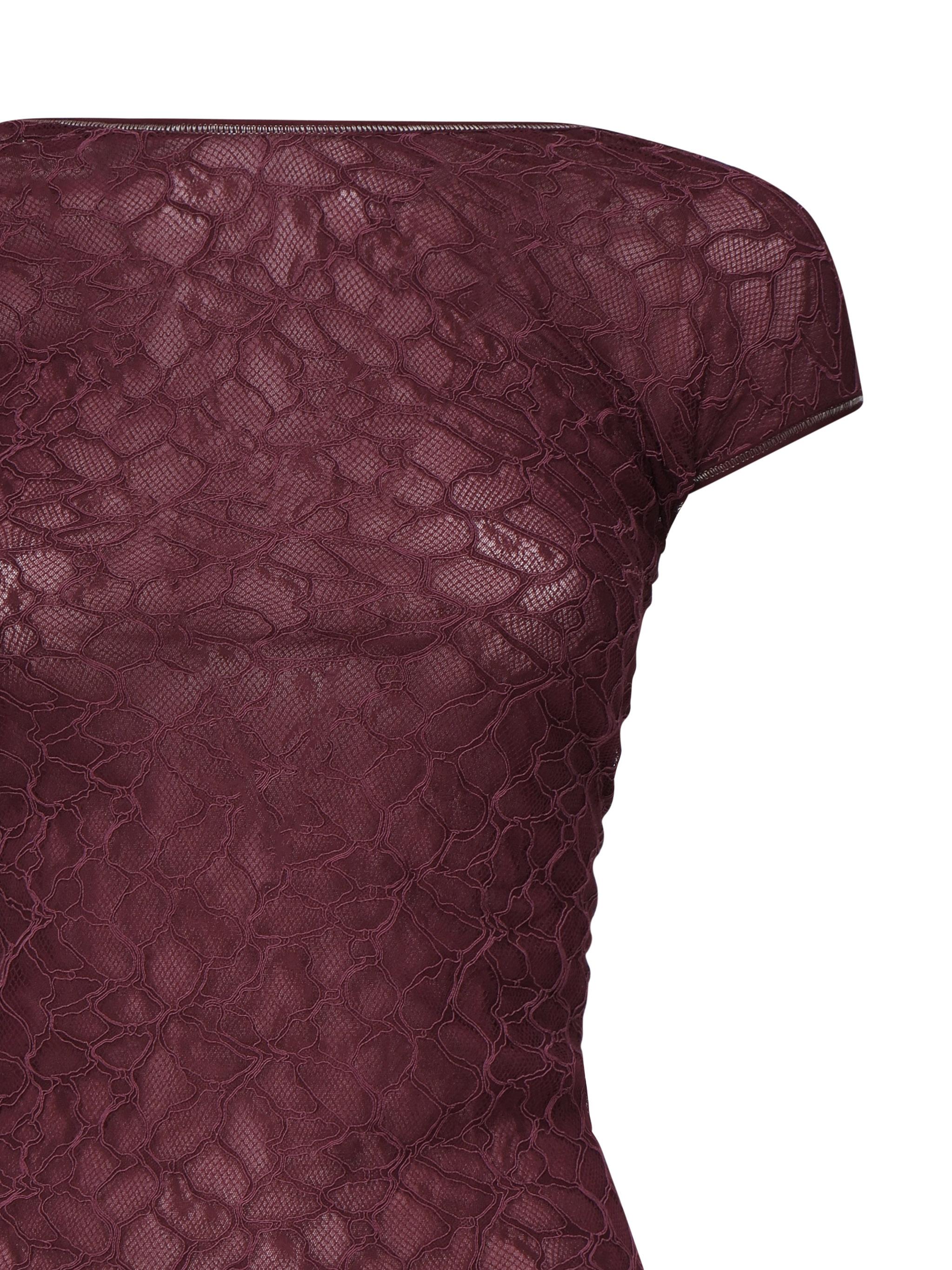 Maglia aderente in pizzo 105228 A2M5R62 PINKO 