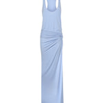 Abito lungo Juno T190147A TJP073CIELO THE ANDAMANE 
