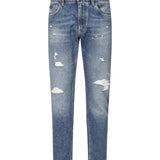 Jeans regular in cotone GYJCCD G8NH5S9001 DOLCE & GABBANA 