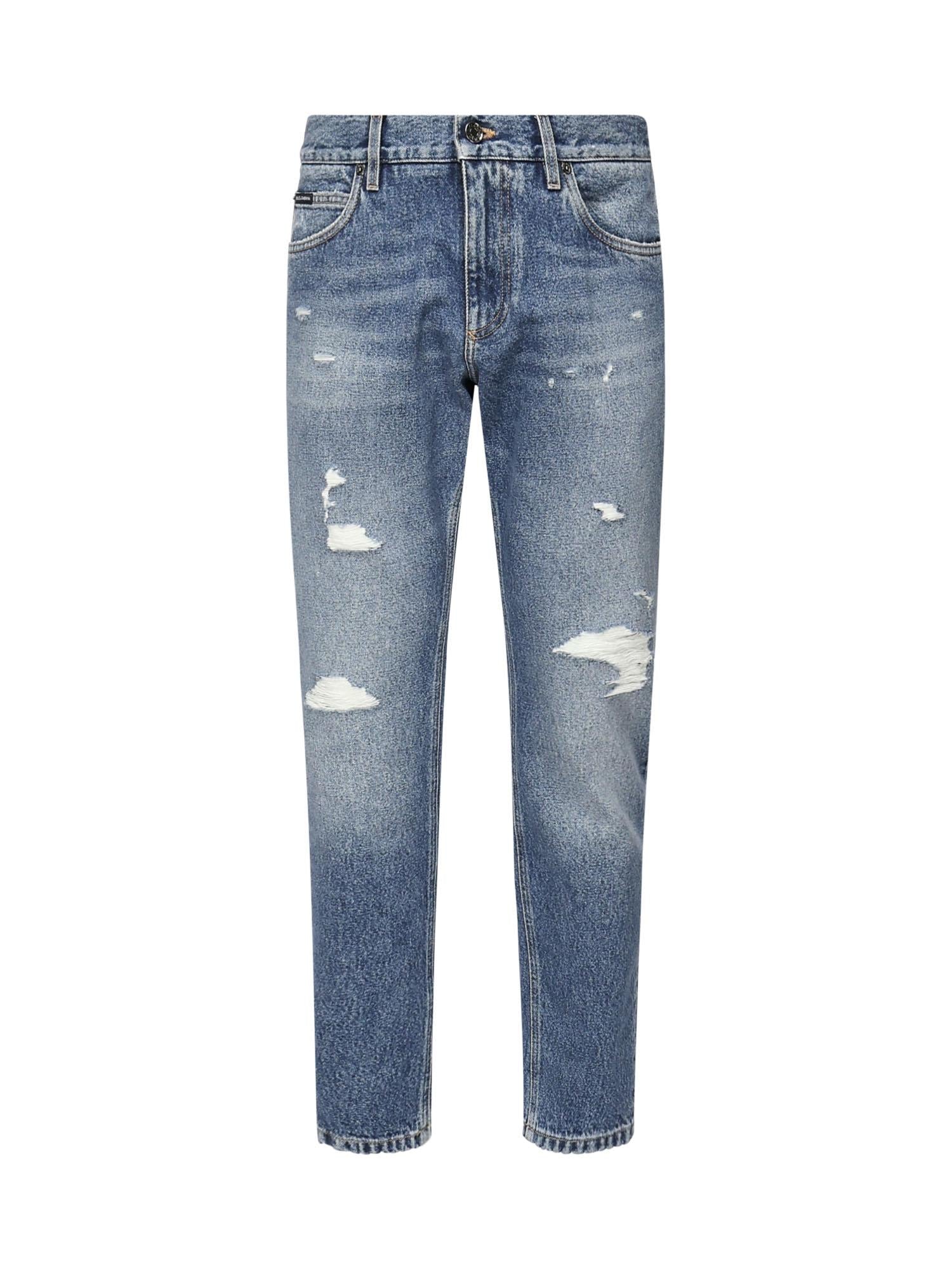 Jeans regular in cotone GYJCCD G8NH5S9001 DOLCE & GABBANA 