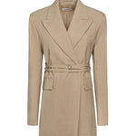 Blazer lungo doppiopetto in lana 2522046051600 001 SPORTMAX 