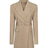 Blazer lungo doppiopetto in lana 2522046051600 001 SPORTMAX 