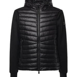Giubbino con cappuccio e logo MK9940039 NERO MARKUP 