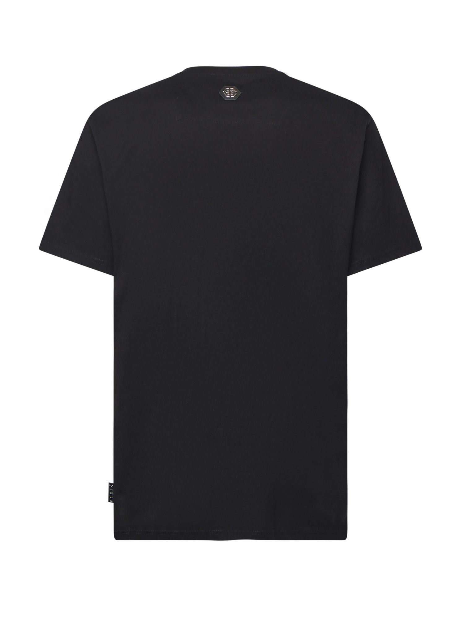 T-shirt con stampa logo FAECMTK8458 PJY002N02 PHILIPP PLEIN 