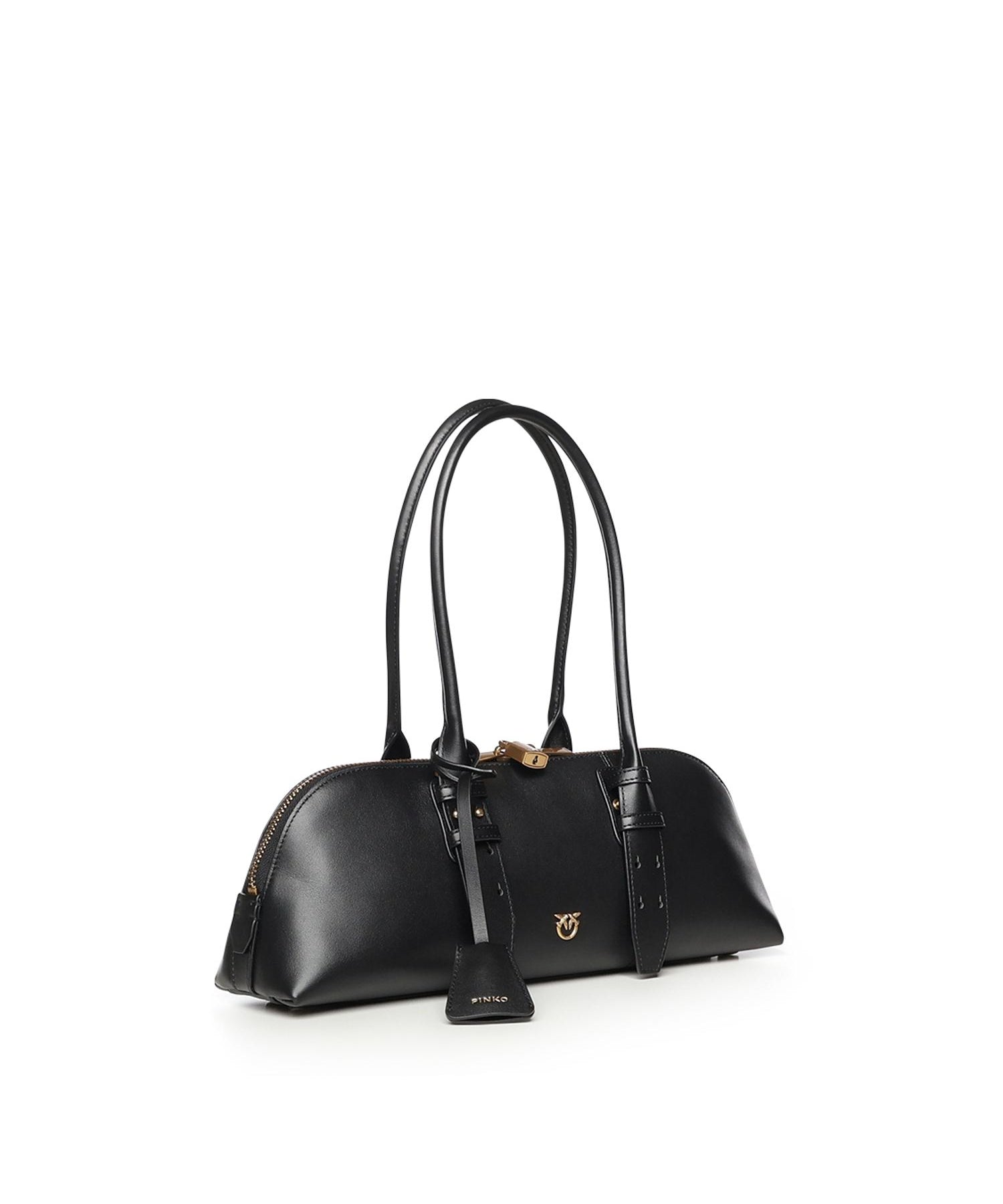 Borsa bowling Escape Bag Horizontal in pelle 106169 A0QOZ99Q PINKO 