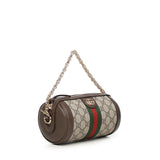 Borsa a cilindro Ophidia mini in tessuto GG 795208 96IWG8745 GUCCI 