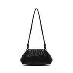 Borsa a tracolla in pelle<BR/> JC4286PP0MKK0 000 LOVE MOSCHINO 