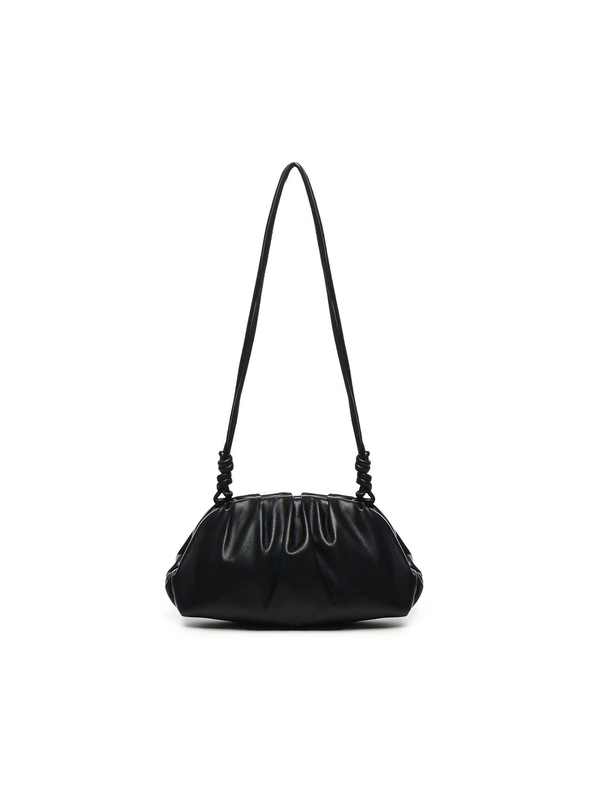 Borsa a tracolla in pelle<BR/> JC4286PP0MKK0 000 LOVE MOSCHINO 