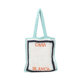 Tote bag Atlantis in crochet AS25BAG132 01 CASABLANCA 