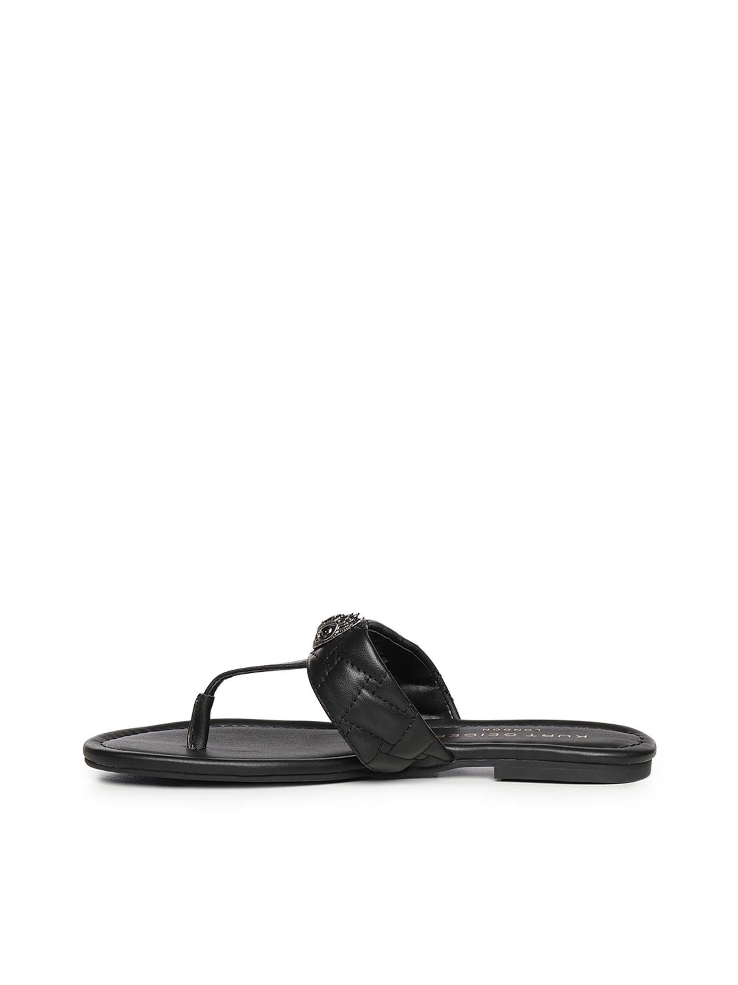 Sandali infradito Kensington T-Bar 8651400109 BLACK KURT GEIGER 
