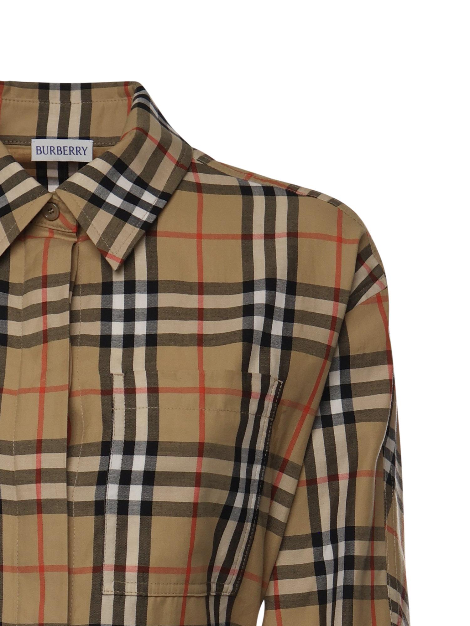 Abito chemisier Check 8118880 B9368 BURBERRY 