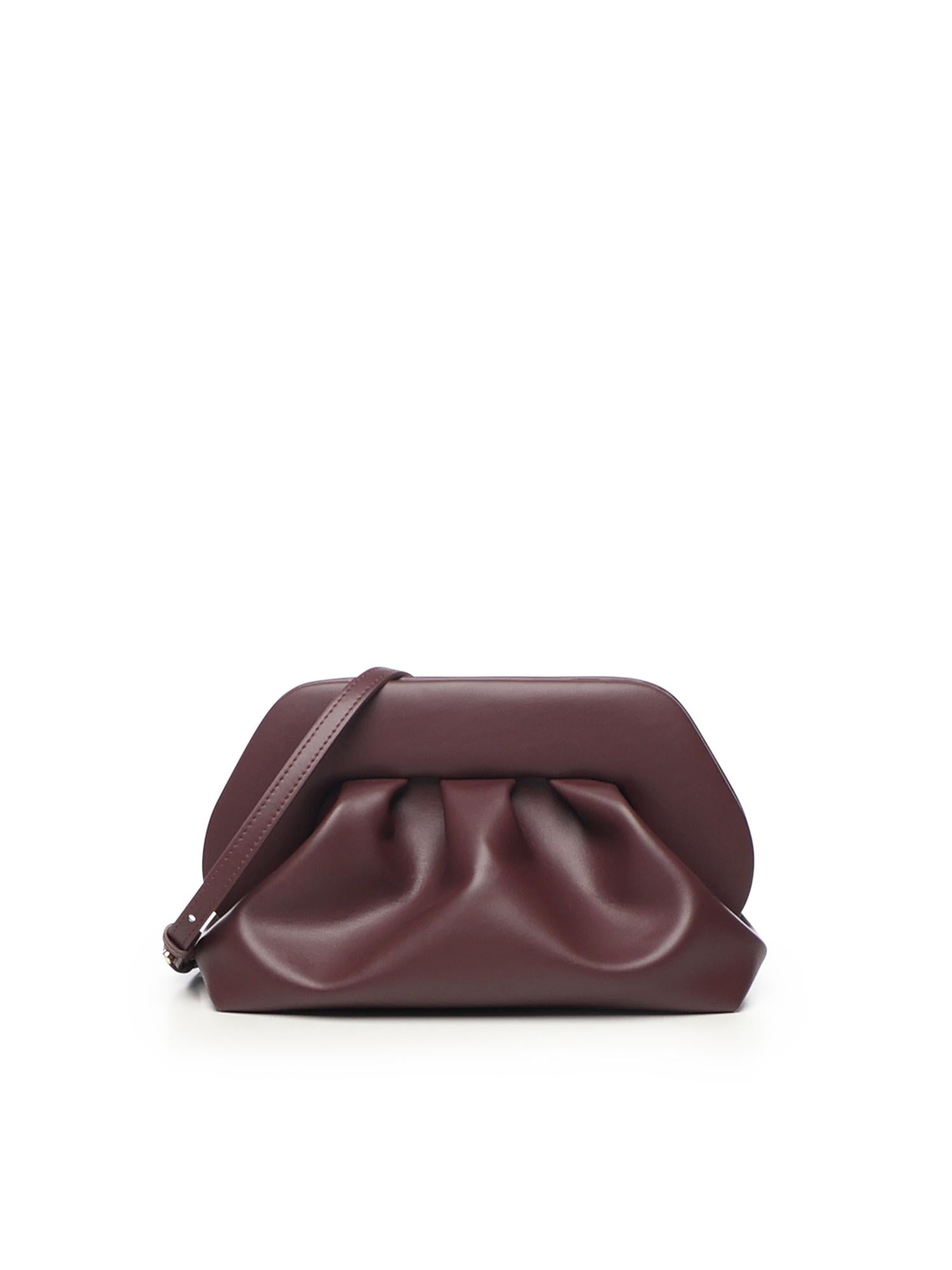 Clutch Tia<BR/> TMFW25TN120 PRUNE THEMOIRè 