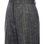 Pantaloni in lana rigata FTDC7T FRZANS8051 DOLCE & GABBANA 