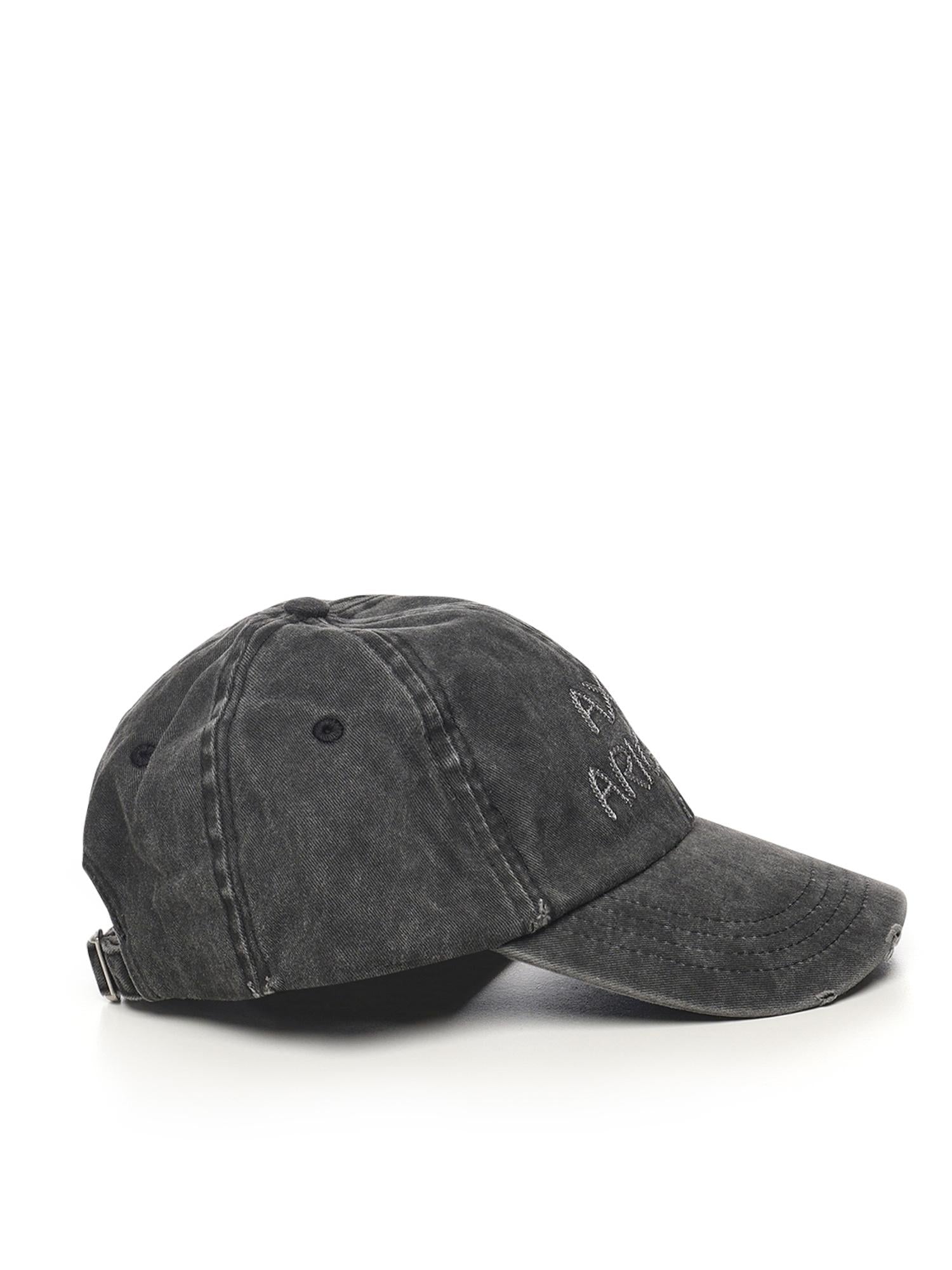 Cappello da baseball "Chain Stitch" X3554002 BLACK AXEL ARIGATO 