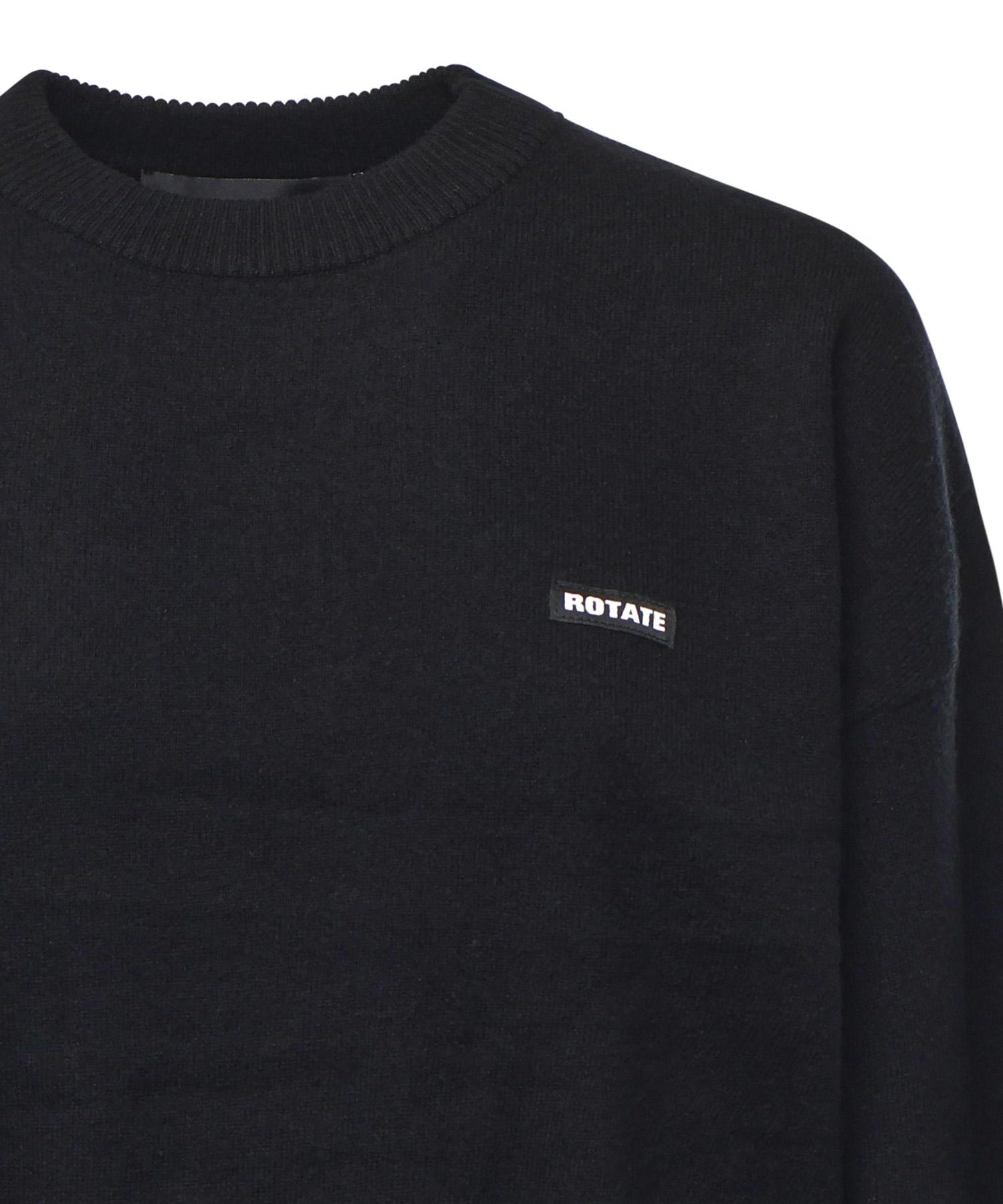 Maglione con logo lettering 114752 100 ROTATE 