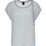 Blusa Bertha in viscosa 106267 A32UE87 PINKO 