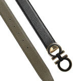Cintura Gancini in pelle di vitello<BR/> 67A254 780266019 FERRAGAMO 