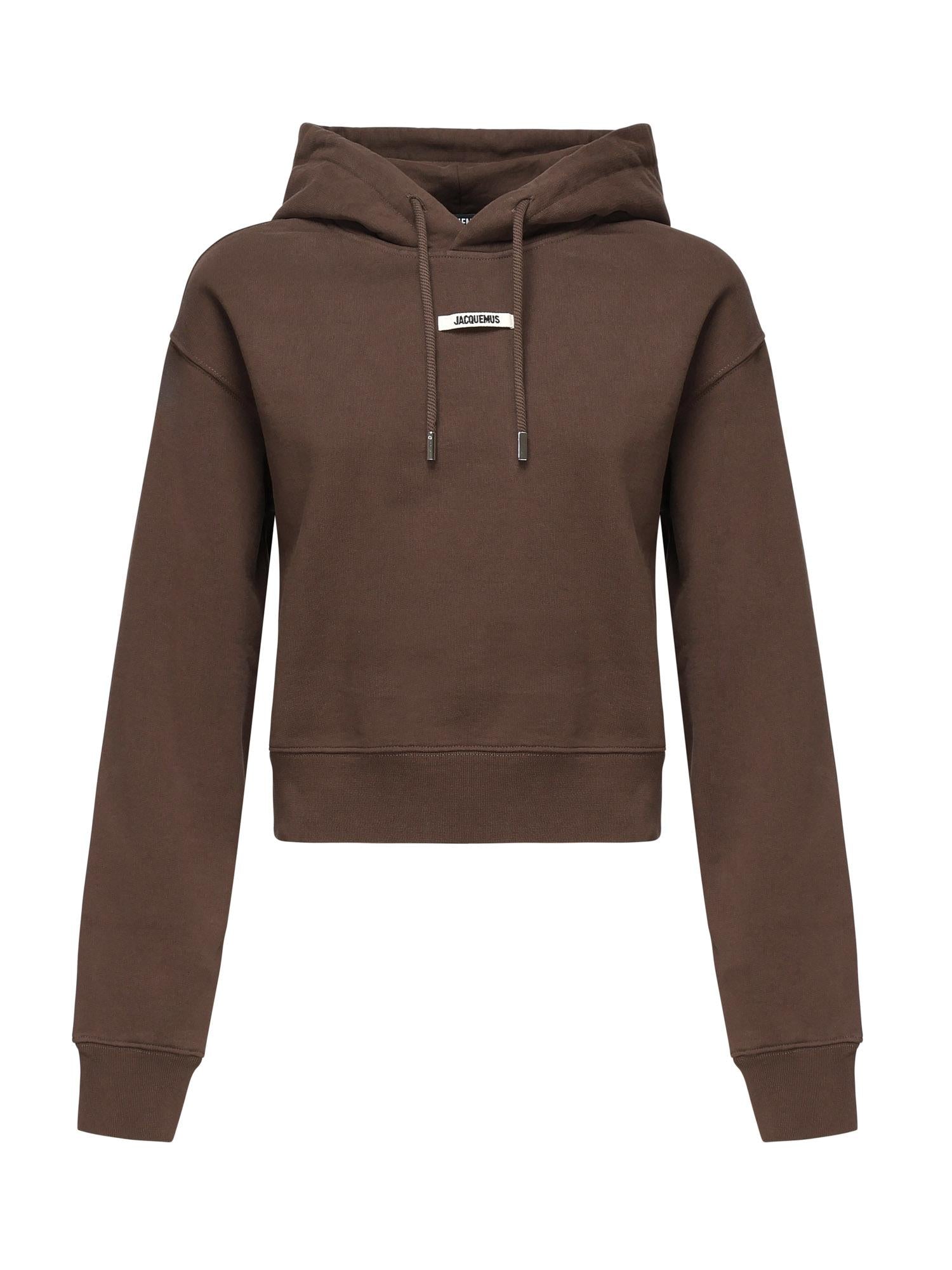 Felpa con cappuccio Gros Grain 24EHOW00247AJ00109 880 JACQUEMUS 