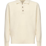 Polo in maglia cashmere L71MAGL05MAG0L063 02 ELEVENTY 