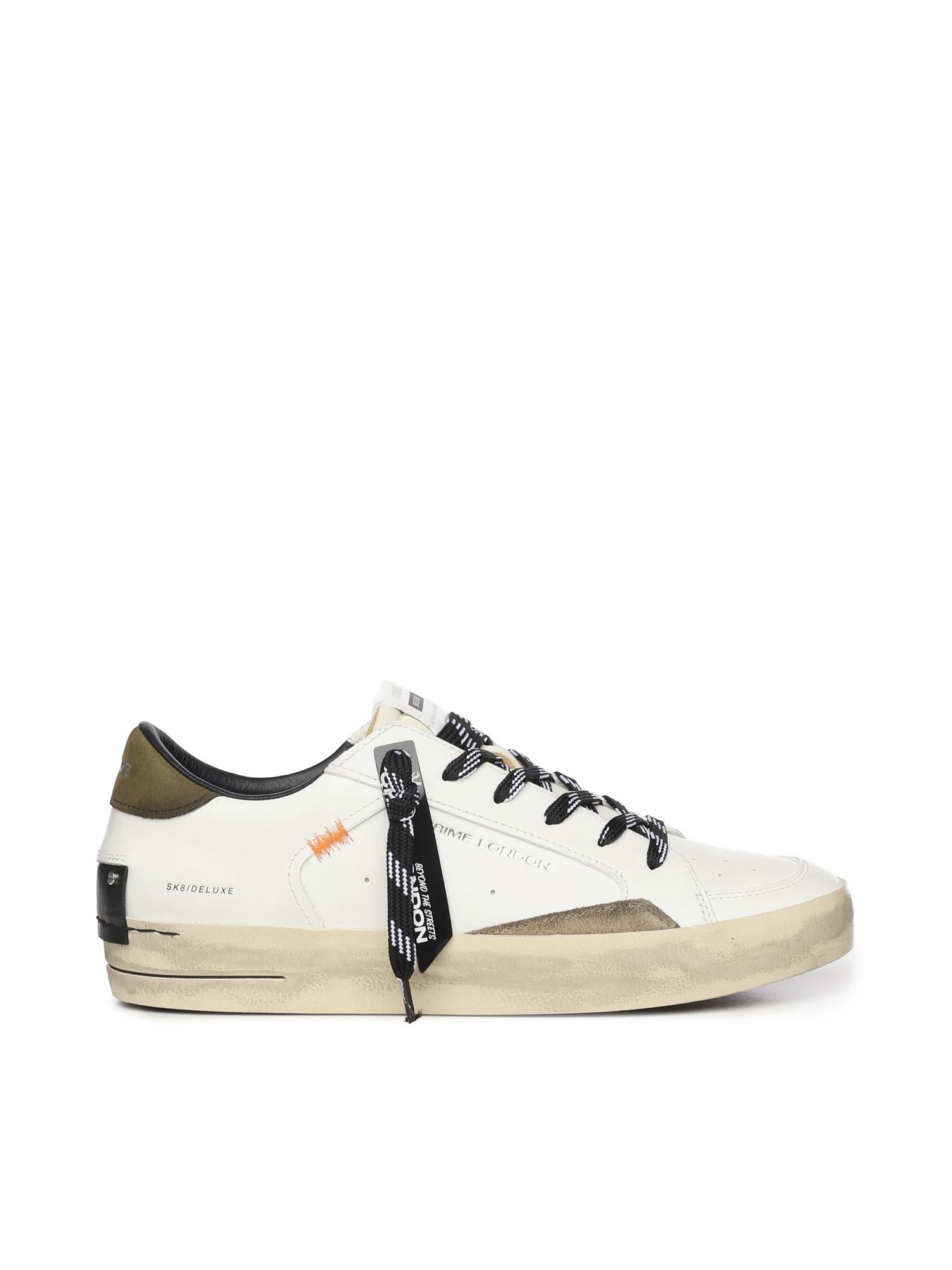 Sneakers Sk8 Deluxe 11109AA8 WHITE CRIME LONDON 