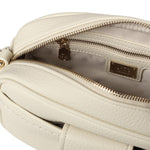 Borsa a tracolla con logo 73BS9M605 BEATRICEOFF WHITE V° 73 