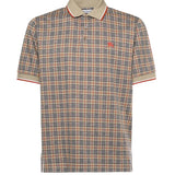 Polo in misto cotone Check 8119561 B9368 BURBERRY 