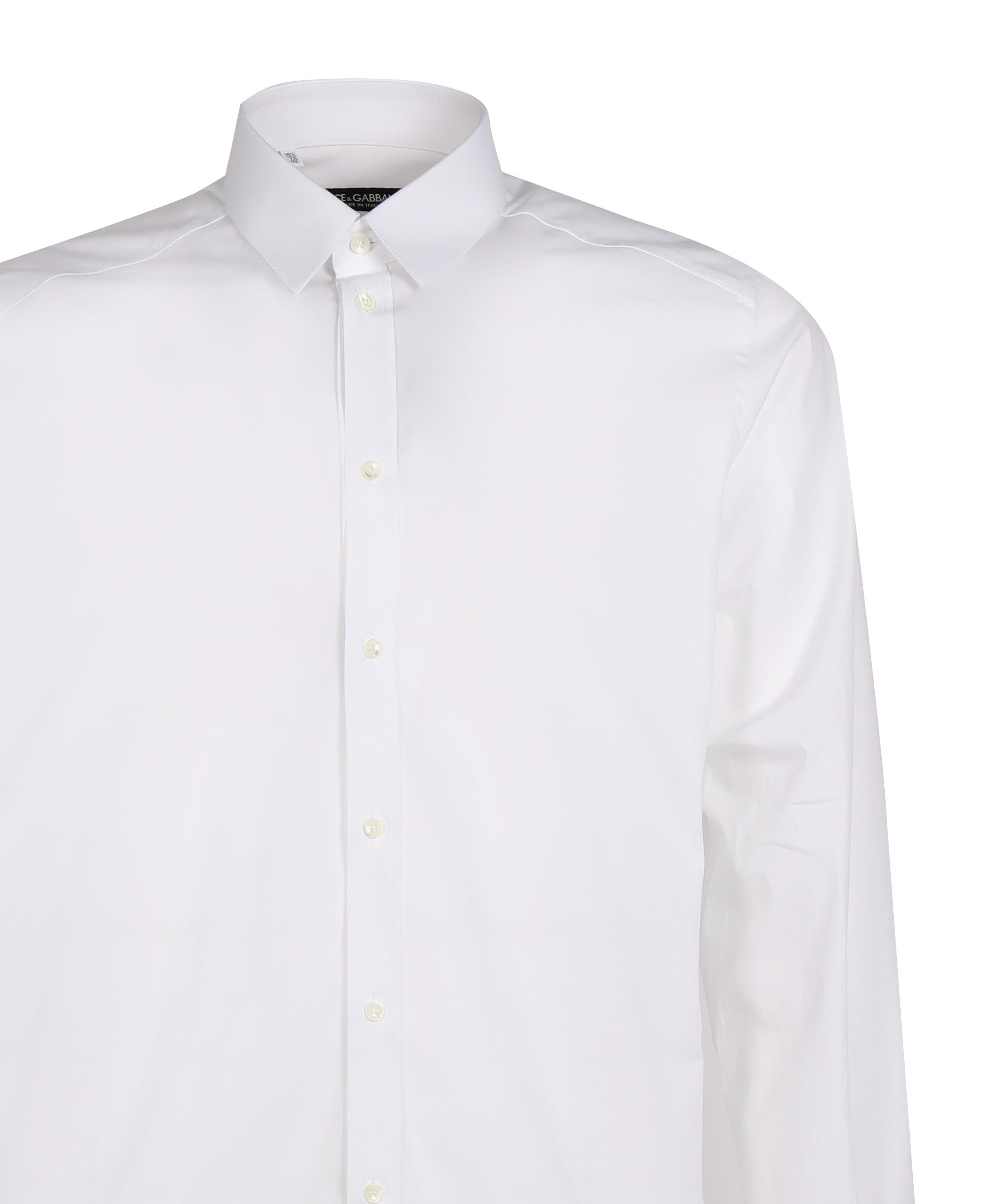 Camicia in cotone stretch G5EJ0T FUEEEW0800 DOLCE & GABBANA 
