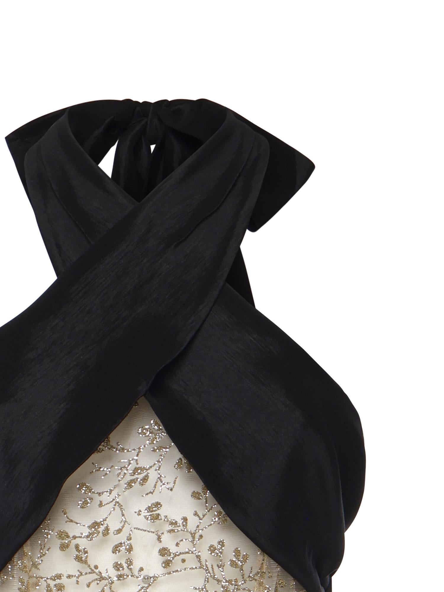 Mini abito Shimmering Petals CD4054 BLACK FOR LOVE & LEMONS 