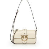 Borsa a spalla Mini Love Bag in pelle 104340 A0QOZ14Q PINKO 