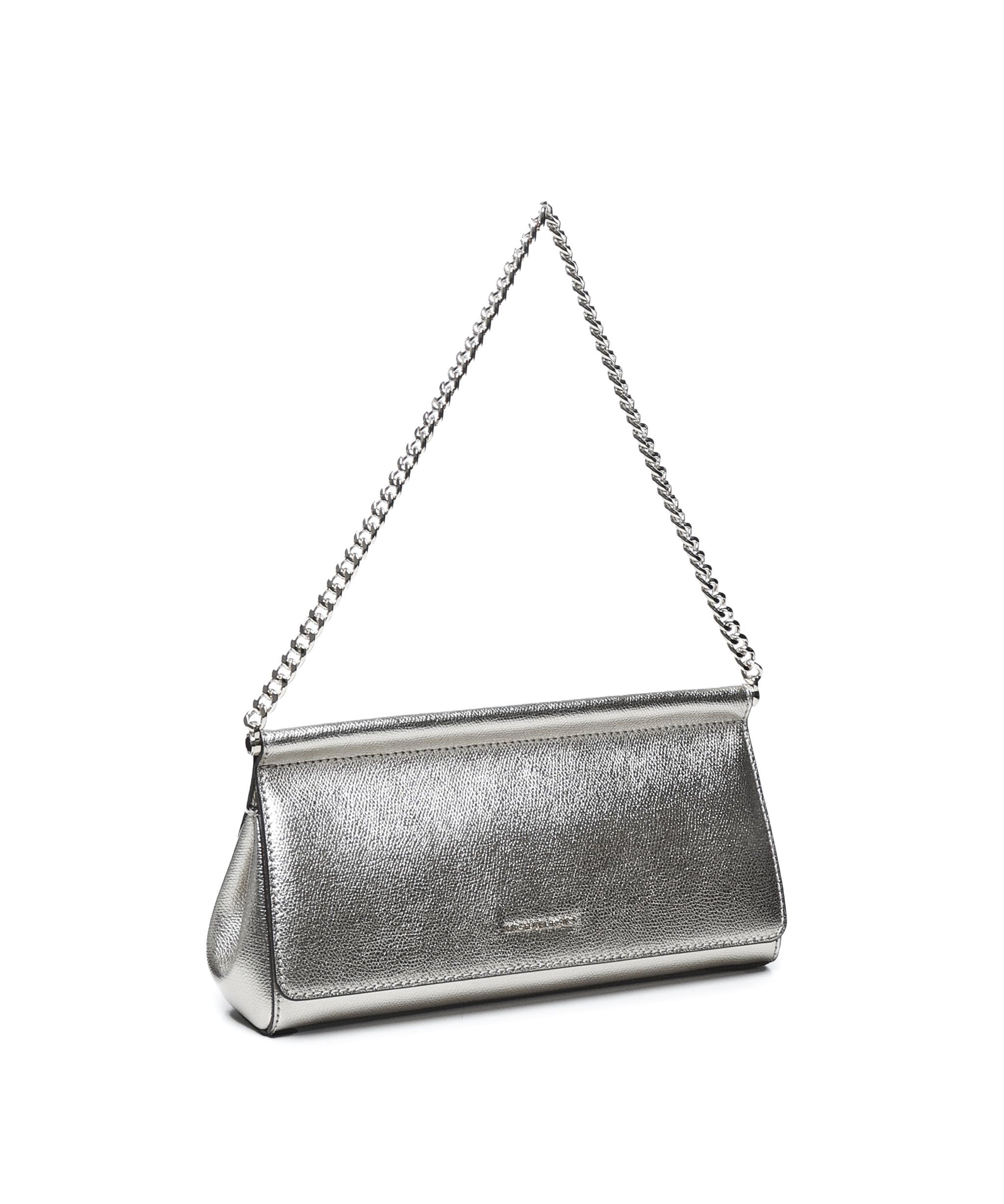 Borsa a spalla in pelle martellata metallizzata 30S5S9YC6M 040 MICHAEL MICHAEL KORS 