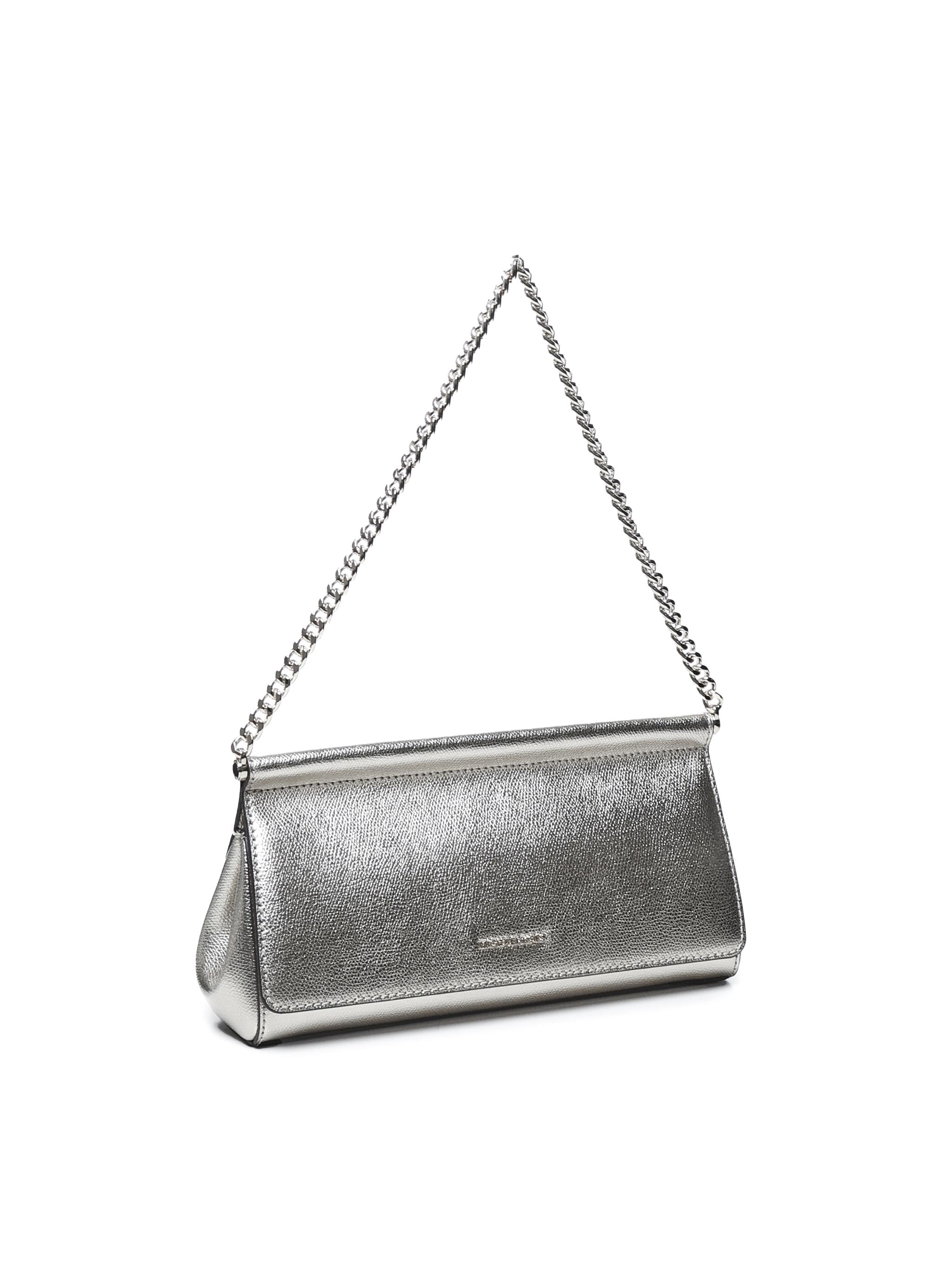 Borsa a spalla in pelle martellata metallizzata 30S5S9YC6M 040 MICHAEL MICHAEL KORS 