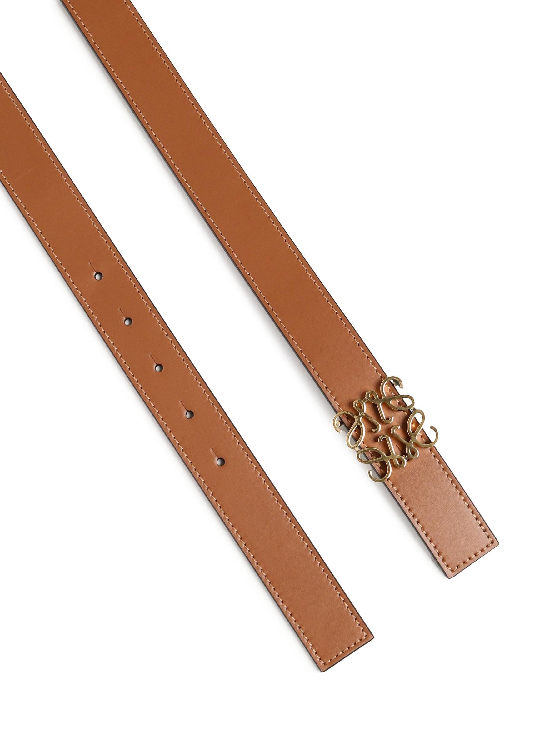 Cintura in pelle con logo E821Z26X03 2544 LOEWE 