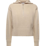 Maglia in lana e cashmere con zip 2521366182600 006 MAX MARA 