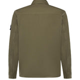 Overshirt in cotone con logo L1S151200005 S0298V005G STONE ISLAND 