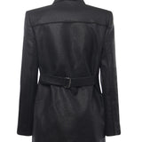 Blazer gessato con cinturino 106098 A305Z99 PINKO 